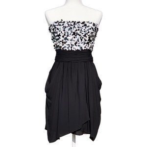 Alice + Olivia Strapless Cocktail Dress